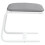 VidaXL vidaXL Fußhocker Hellgrau 51x41x40 cm Stoff 5