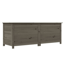 (anthracite, 150 x 50 x 56 cm) vidaXL Solid Wood Fir Outdoor Cushion Box Garden Storage Multi Colours/Sizes
