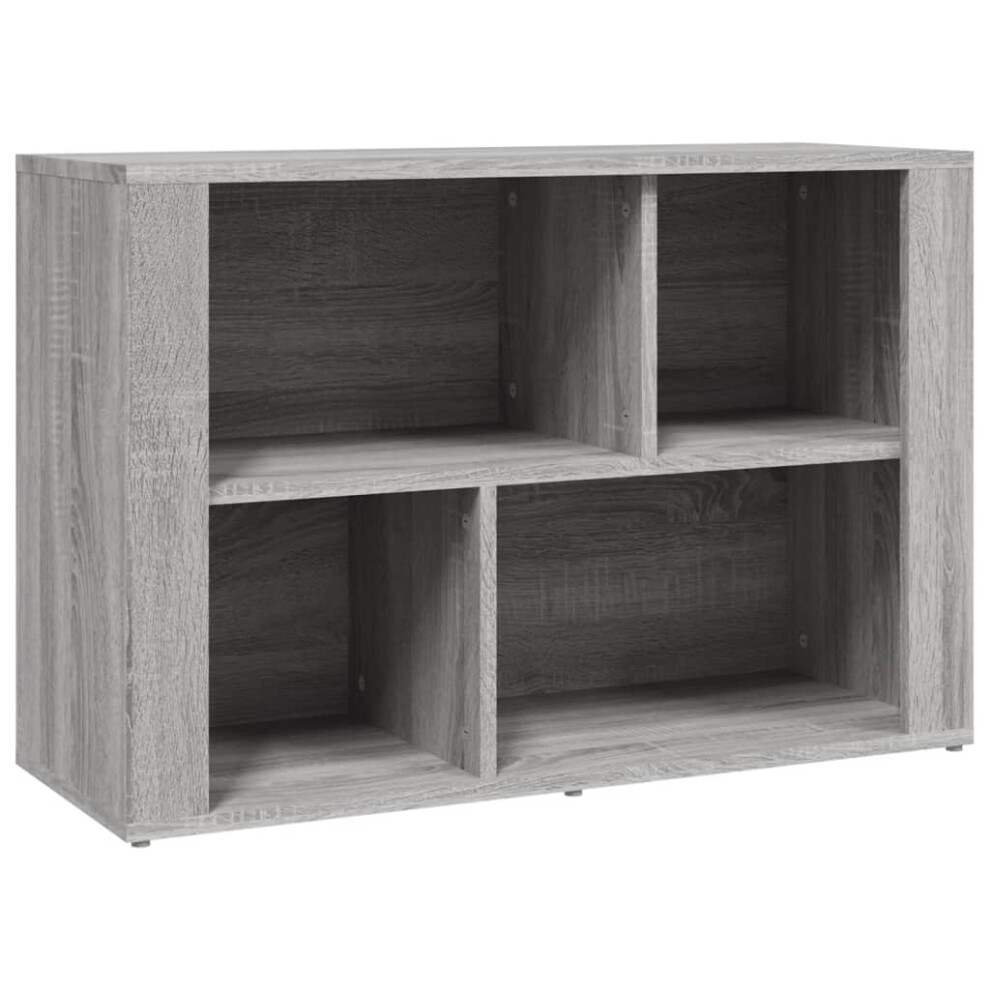 Vidaxl (Grey Sonoma) Sideboard Engineered Wood Indoor Cupboard Home Organiser Multi Colours