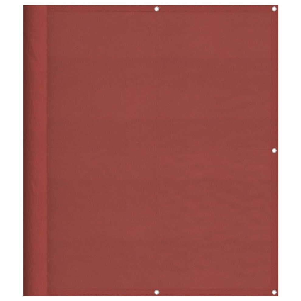 Vidaxl (Terracotta, 120 X 800 Cm) Balcony Screen Outdoor Privacy Screen Fence Patio Screen Oxford Fabric