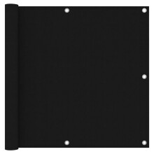 (black, 90 x 400 cm) vidaXL Balcony Screen Outdoor Privacy Screen Fence Patio Screen Oxford Fabric