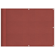 (terracotta, 75 x 800 cm) vidaXL Balcony Screen Outdoor Privacy Screen Fence Patio Screen Oxford Fabric