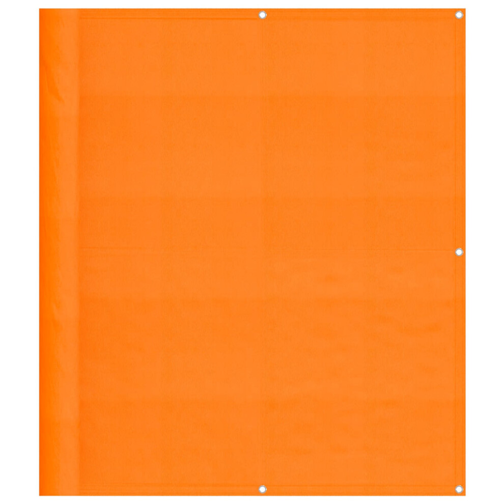 Vidaxl (Orange, 120 X 1000 Cm) Balcony Screen Outdoor Privacy Screen Fence Patio Screen Oxford Fabric