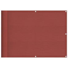 (terracotta, 75 x 1000 cm) vidaXL Balcony Screen Outdoor Privacy Screen Fence Patio Screen Oxford Fabric