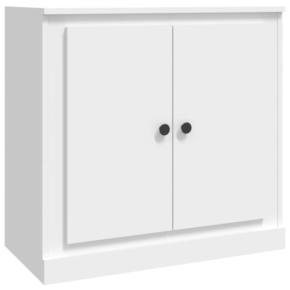 Vidaxl (White) Sideboard Engineered Wood Cupboard Cabinet White
