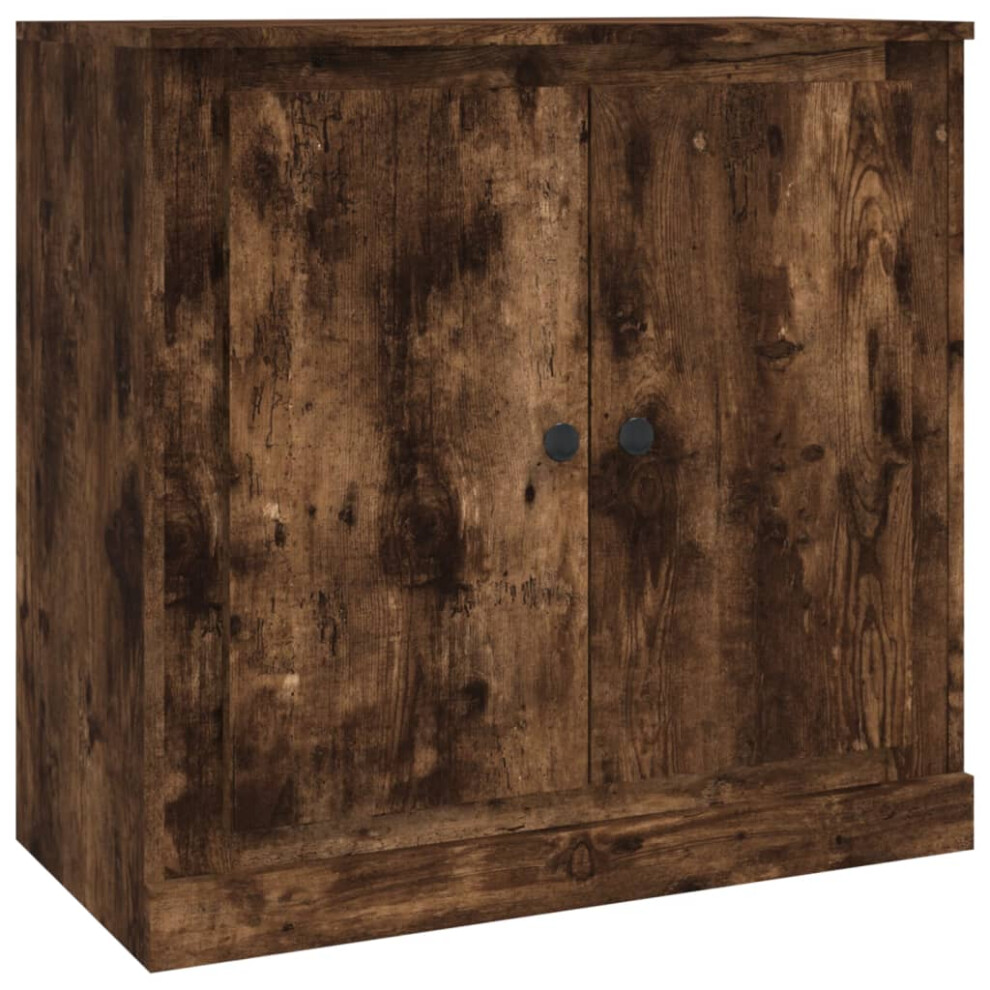Vidaxl (Smoked Oak) Sideboard Engineered Wood Cupboard Cabinet
