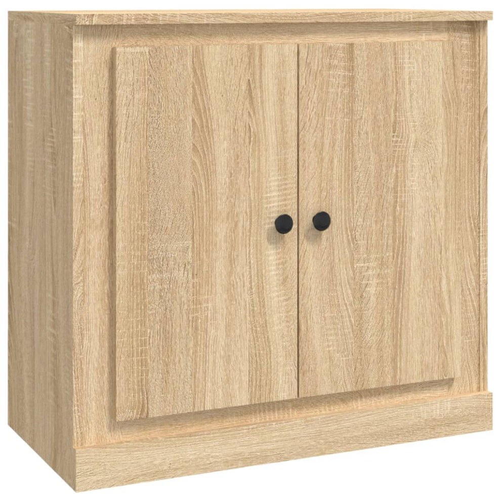 Vidaxl (Sonoma Oak) Sideboard Engineered Wood Cupboard Cabinet
