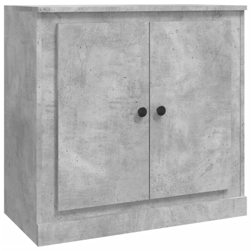 Vidaxl (Concrete ) Sideboard Engineered Wood Cupboard Cabinet Grey