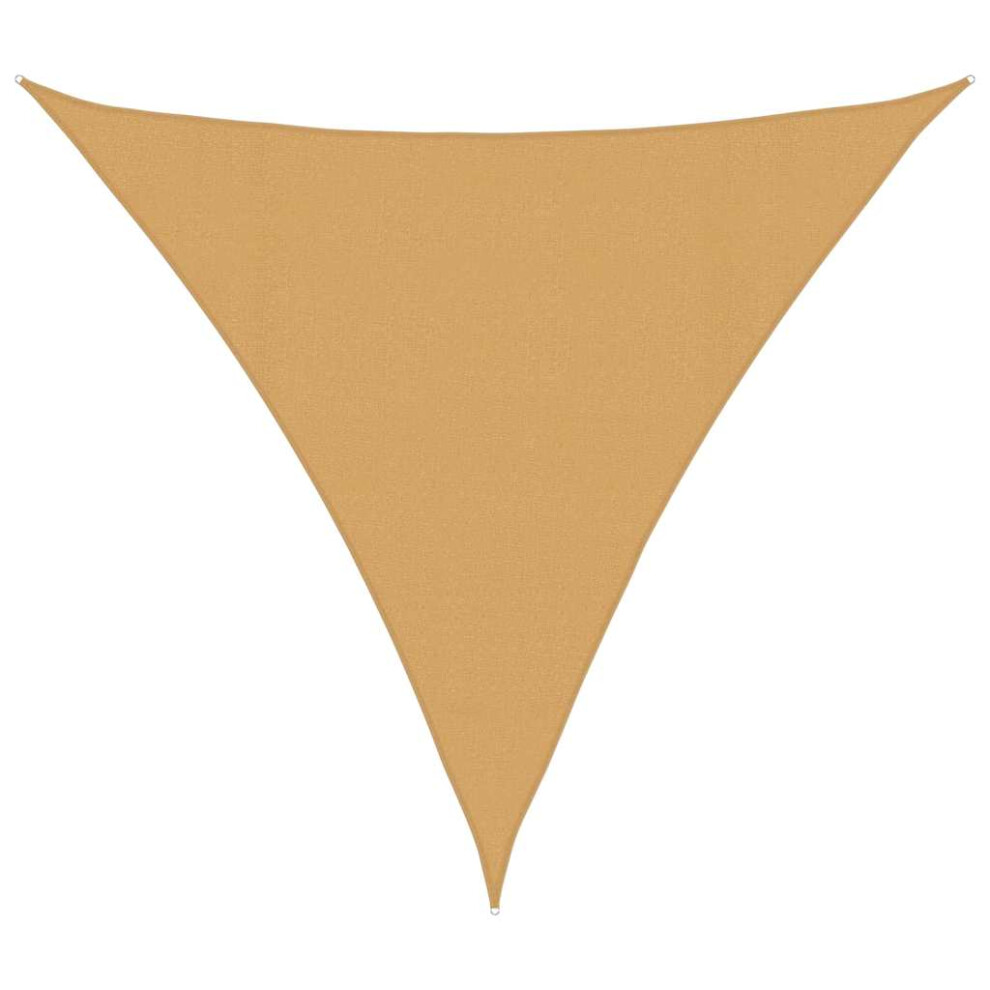 Vidaxl (Sand, 4 X 4 X 4 M) Sunshade Sail Canopy Screen Balcony Awning Canopy Hdpe Rectangular