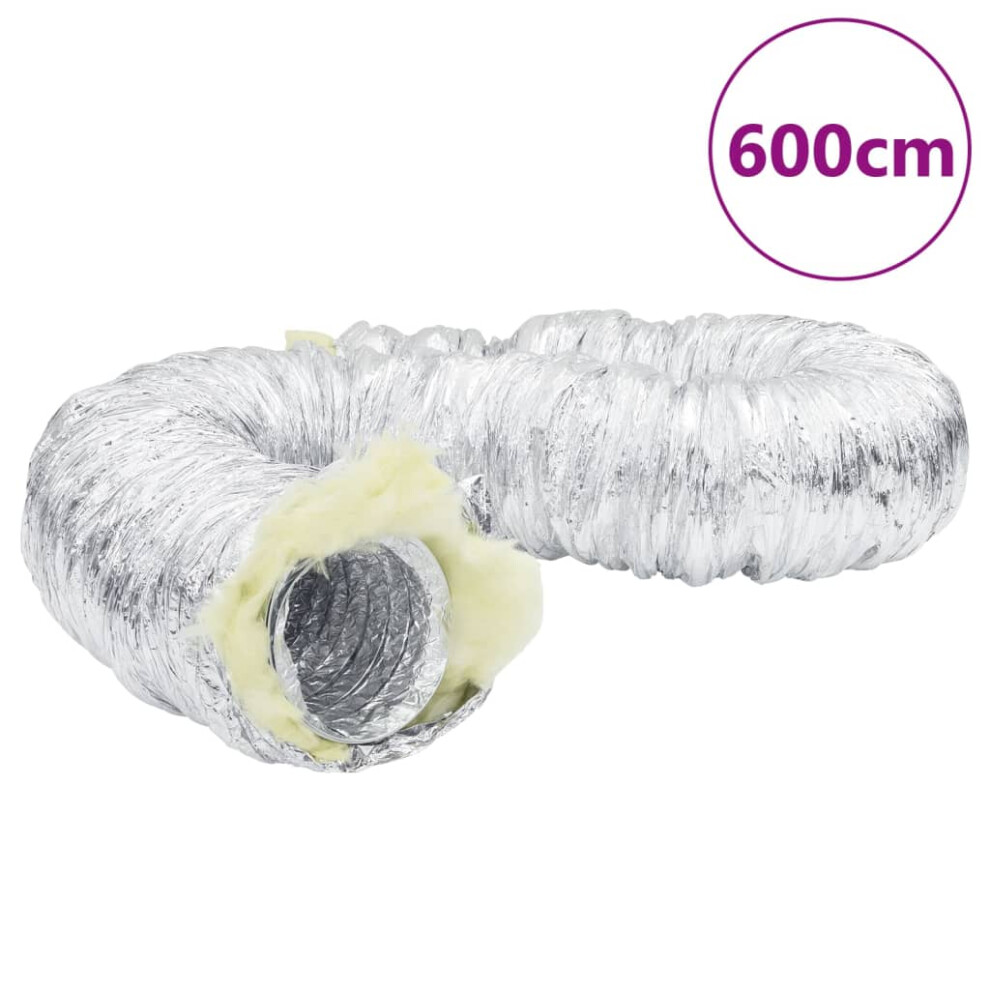 Vidaxl (12.5 Cm) Ventilation Duct Air Duct Exhaust Hose Venting Duct Insulated Aluminium