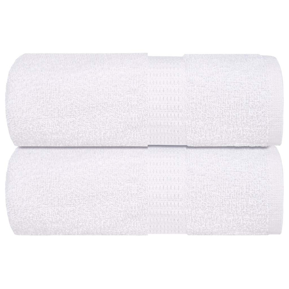 Vidaxl (White, 15 X 21 Cm) Towels Kitchen Tea Towel Dish Towel Wash Towel 360 Gsm 100% Cotton