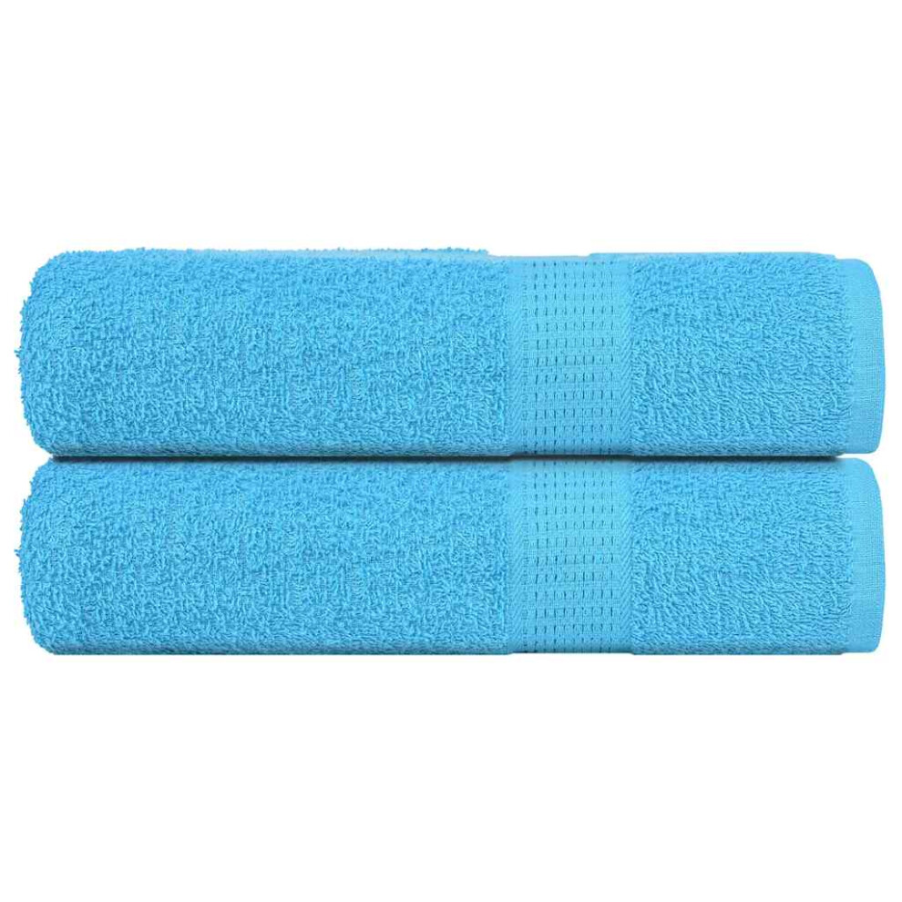 Vidaxl (Turquoise, 50 X 100 Cm) Towels Kitchen Tea Towel Dish Towel Wash Towel 360 Gsm 100% Cotton