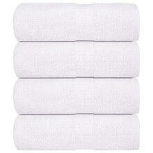 vidaXL Guest Towels 4 pcs White 30x50 cm 360 gsm 100% Cotton towel face towel