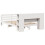 VidaXL (140 x 200 cm) vidaXL Bed Frame without Mattress Bed Base Bedstead White Solid Wood Pine 8