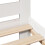 VidaXL (140 x 200 cm) vidaXL Bed Frame without Mattress Bed Base Bedstead White Solid Wood Pine 9
