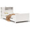 VidaXL (white, 75 x 190 cm) vidaXL Bed Frame without Mattress Bed Base Solid Wood Pine 1