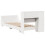 VidaXL (white, 75 x 190 cm) vidaXL Bed Frame without Mattress Bed Base Solid Wood Pine 8