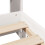 VidaXL (white, 75 x 190 cm) vidaXL Bed Frame without Mattress Bed Base Solid Wood Pine 9