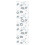 VidaXL (bubble, 70 x 240 cm) vidaXL Shower Roller Blind with Cassette Fabric 1