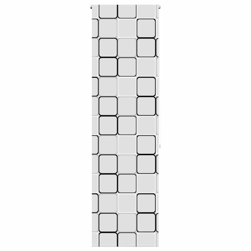(square, 60 x 240 cm) vidaXL Shower Roller Blind with Cassette Fabric-image-OPC-PHCZV9W-NEW