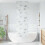 VidaXL vidaXL Duschrollo 60x240 cm Stoffbreite 56 cm 2