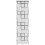 VidaXL (square, 70 x 240 cm) vidaXL Shower Roller Blind with Cassette Fabric 1