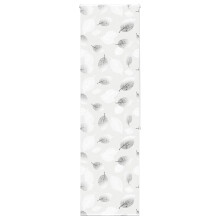 (leaves, 70 x 240 cm) vidaXL Shower Roller Blind with Cassette Fabric