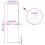 VidaXL vidaXL Duschrollo mit Kassette 70x240 cm Stoffbreite 66 cm 4