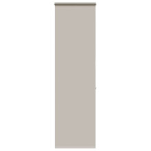 (light grey, 60 x 240 cm) vidaXL Shower Roller Blind with Cassette Fabric