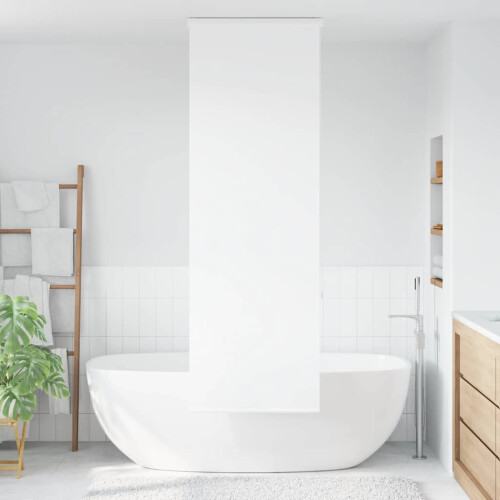 VidaXL (white, 70 x 240 cm) vidaXL Shower Roller Blind with Cassette Fabric 1