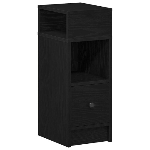 VidaXL (black) vidaXL Bedside Cabinets with Drawer Nightstand Bed Side Table Side Cabinet 1