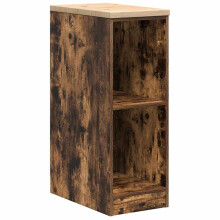 (smoked oak, 30 x 51 x 85 cm) vidaXL Garage Storage Cabinet Solid Wood Pine cabinet