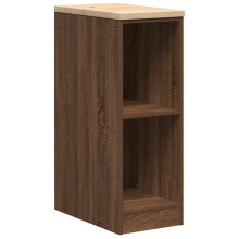 (brown oak, 30 x 51 x 85 cm) vidaXL Garage Storage Cabinet Solid Wood Pine cabinet