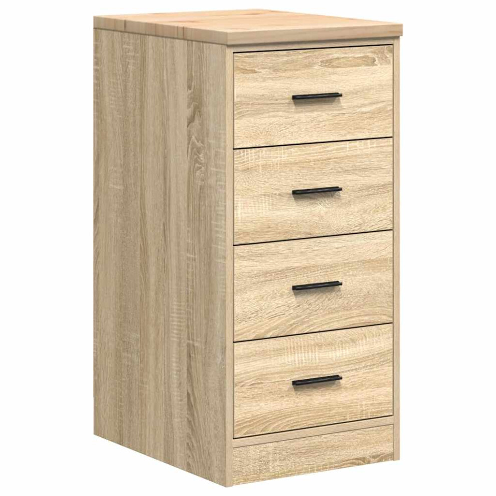 Vidaxl (Sonoma Oak, 40 X 51 X 85 Cm) Garage Storage Cabinet Solid Wood Pine Cabinet