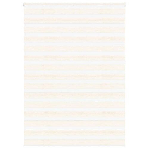 VidaXL vidaXL Doppelrollo Marmorbeige 165x230cm Stoffbreite 160,9 cm Polyester