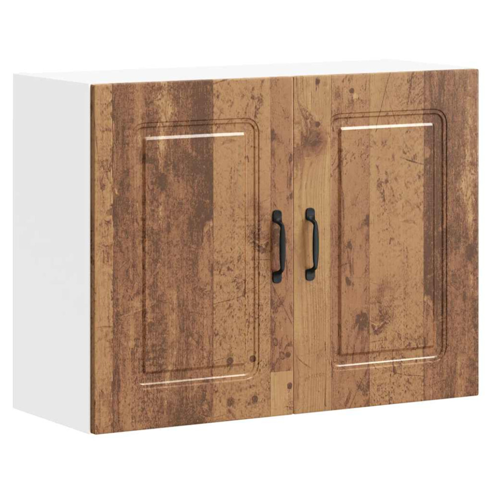 vidaXL Kitchen Wall Cabinet Kalmar Old Wood Engineered Wood kitchen wall unit