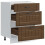 VidaXL vidaXL Kitchen Base Cabinet Lucca Brown Oak Engineered Wood sink base cabinet 5