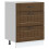 VidaXL vidaXL Kitchen Base Cabinet Lucca Brown Oak Engineered Wood sink base cabinet 2