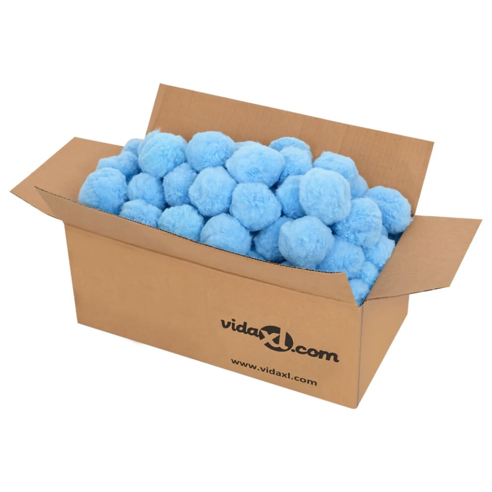 vidaXL Anti Bacteria Pool Filter Ball Blue 700 g Polyethylene Ball Filter