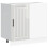 VidaXL vidaXL Kitchen Base Cabinet Lucca High Gloss White Engineered Wood 1