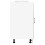 VidaXL vidaXL Kitchen Base Cabinet Lucca High Gloss White Engineered Wood 6