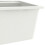 VidaXL vidaXL Kitchen Sink with Overflow Hole White Granite Single Bowl Waste Kit 5