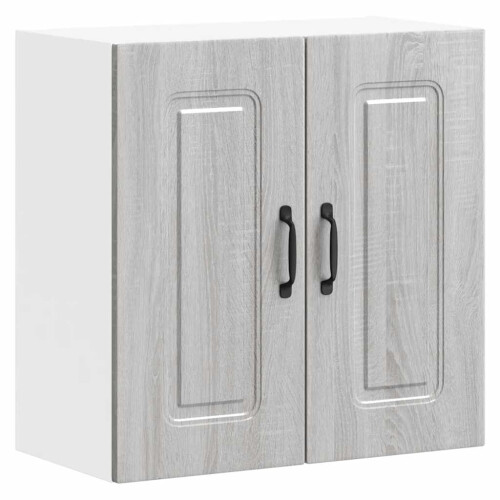 VidaXL vidaXL Kitchen Wall Cabinet Kalmar Grey Sonoma Engineered Wood 1