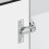 VidaXL vidaXL Kitchen Wall Corner Cabinet Kalmar Black Engineered Wood 10
