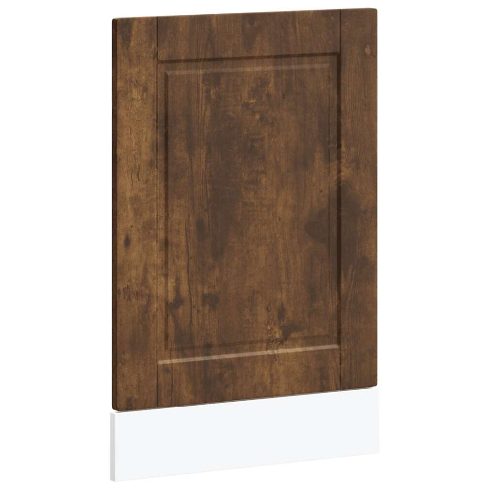 Vidaxl Dishwasher Panel Porto Smoked Oak 45X1,5X67 Cm Engineered Wood