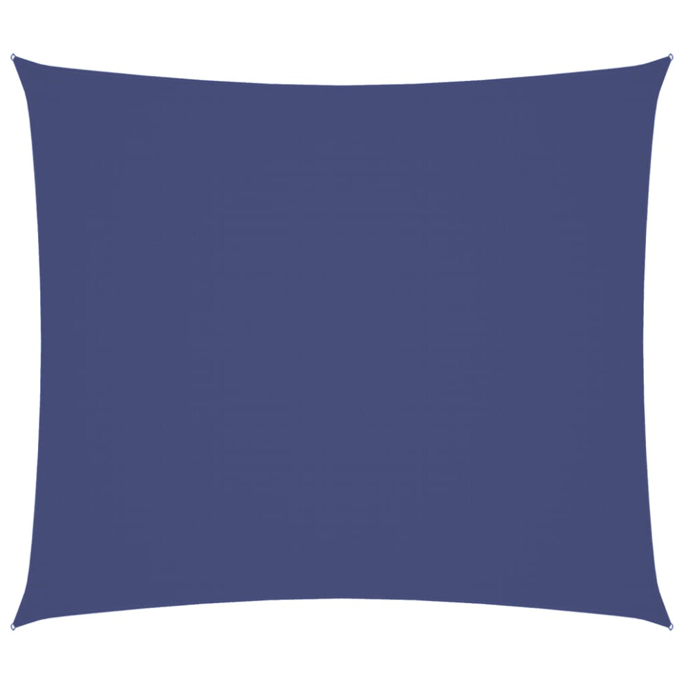 Vidaxl (Blue, 2 X 2.5 M) Sunshade Sail Oxford Fabric Rectangular Patio Shade Sunscreen Canopy