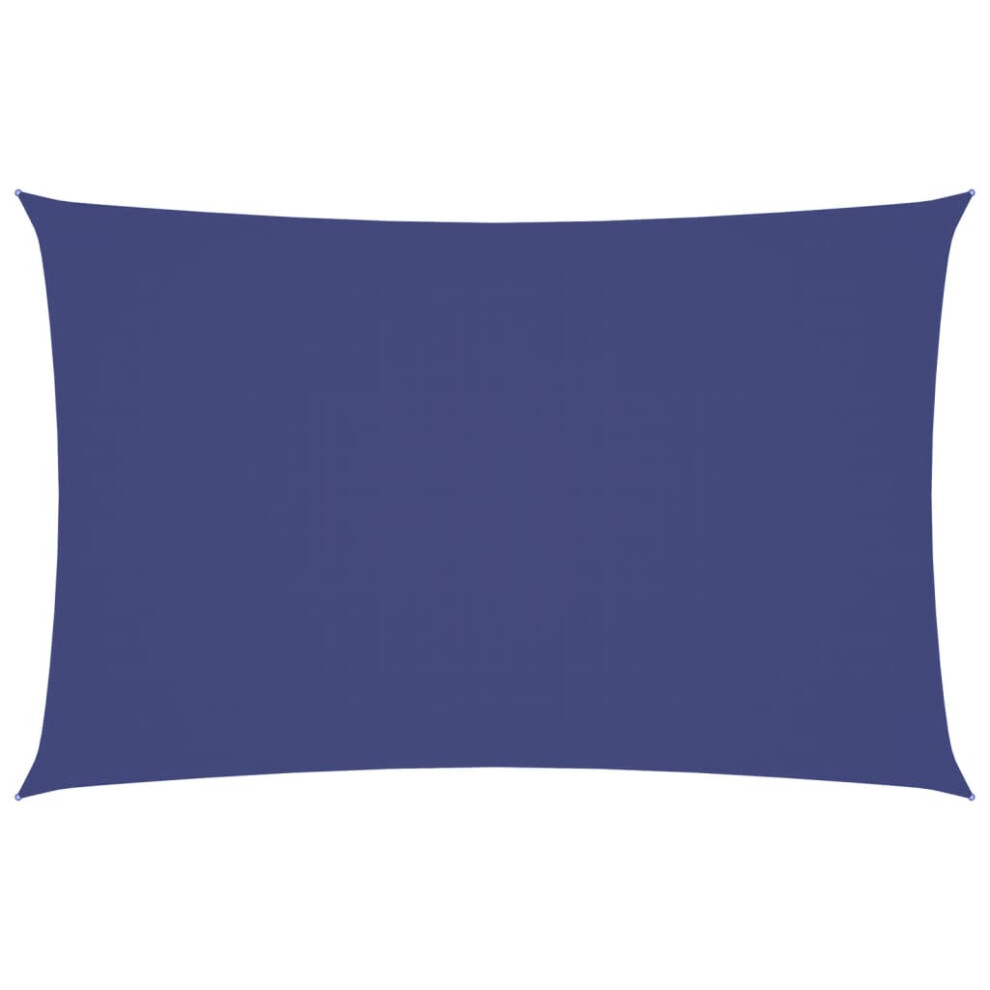 Vidaxl (Blue, 2 X 4.5 M) Sunshade Sail Oxford Fabric Rectangular Patio Shade Sunscreen Canopy
