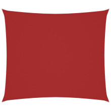 (red, 2 x 2.5 m) vidaXL Sunshade Sail Oxford Fabric Rectangular Patio Shade Sunscreen Canopy