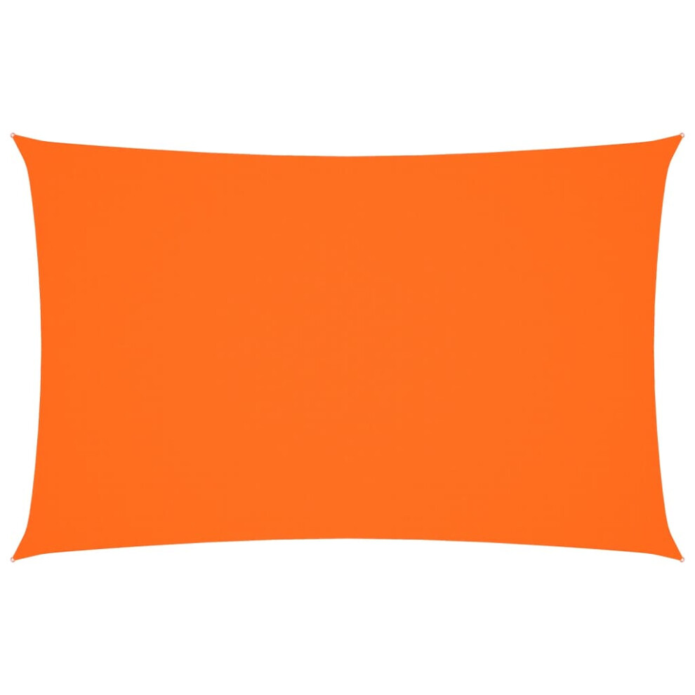 Vidaxl (Orange, 2 X 5 M) Sunshade Sail Oxford Fabric Rectangular Patio Shade Sunscreen Canopy