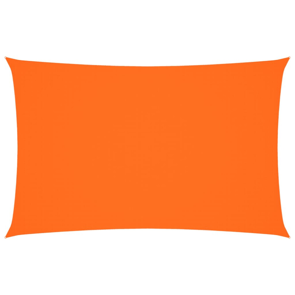 Vidaxl (Orange, 2 X 4.5 M) Sunshade Sail Oxford Fabric Rectangular Patio Shade Sunscreen Canopy